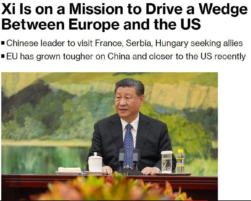 Americanii sunt deja speriați de vizita liderului chinez în Europa. Le este frică că va...